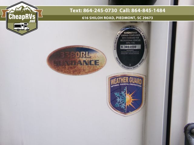 2015 Heartland Sundance 3380rl  | Piedmont, SC | Cheap RV's LLC