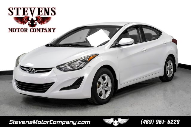 2015 Hyundai ELANTRA SE OneOwner PearlWhite | Dallas, TX | Stevens Motor Company LLC