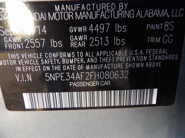 2015 Hyundai SONATA Sport | Dalton, GA | Paniagua Auto Mall 