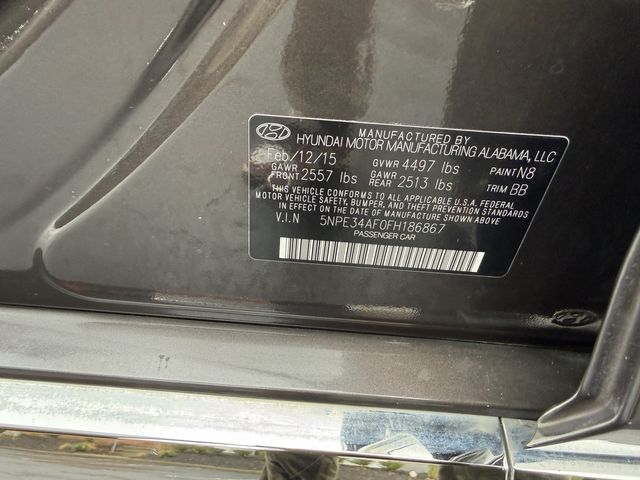 2015 Hyundai SONATA Limited