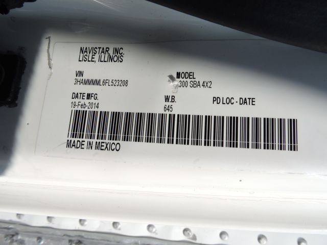 2015 International 4300 Non-CDL Box Truck