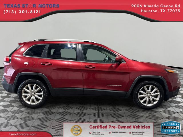 2015 Jeep CHEROKEE LIMITED | Houston, TX | Texas Star Motors 2015 Jeep CHEROKEE LIMITED | Houston, TX | Texas Star Motors
