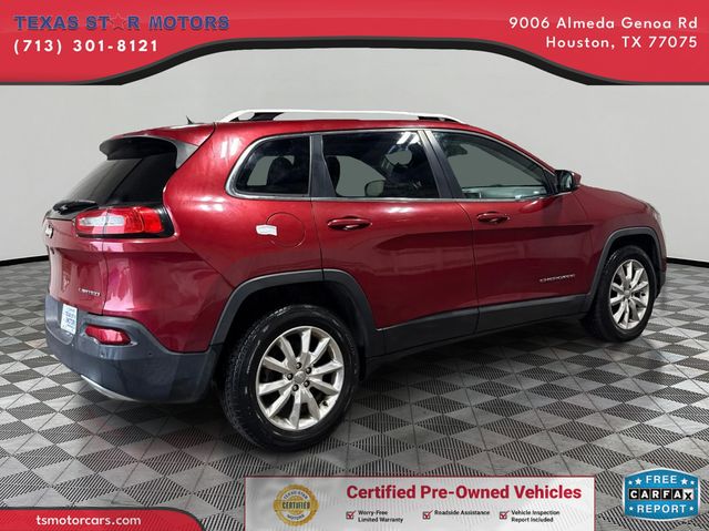 2015 Jeep CHEROKEE LIMITED | Houston, TX | Texas Star Motors 2015 Jeep CHEROKEE LIMITED | Houston, TX | Texas Star Motors