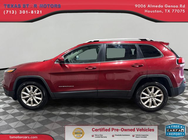 2015 Jeep CHEROKEE LIMITED | Houston, TX | Texas Star Motors 2015 Jeep CHEROKEE LIMITED | Houston, TX | Texas Star Motors