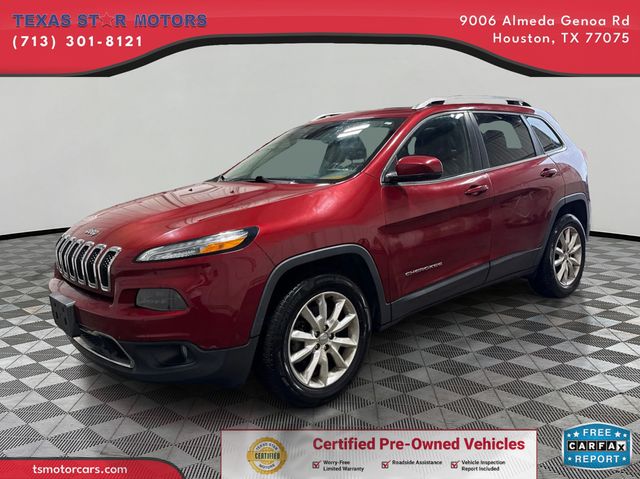2015 Jeep CHEROKEE LIMITED | Houston, TX | Texas Star Motors 2015 Jeep CHEROKEE LIMITED | Houston, TX | Texas Star Motors