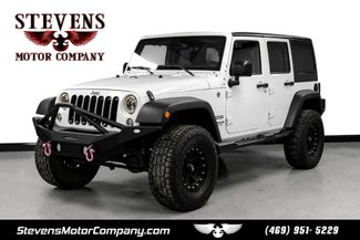 2015 Jeep Wrangler Unlimited Sport 2Owner CustomLift,Wheels&Bumbers-Boards | Dallas, TX | Stevens Motor Company LLC in Dallas, TX 75247