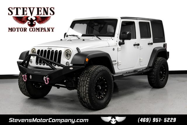 2015 Jeep Wrangler Unlimited Sport 2Owner CustomLift,Wheels&Bumbers-Boards | Dallas, TX | Stevens Motor Company LLC