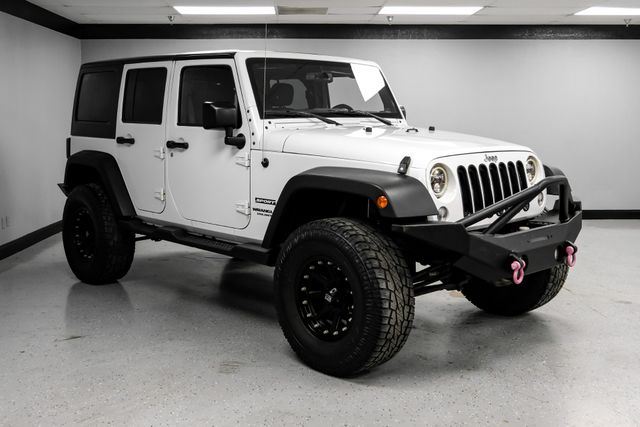 2015 Jeep Wrangler Unlimited Sport 2Owner CustomLift,Wheels&Bumbers-Boards | Dallas, TX | Stevens Motor Company LLC 2015 Jeep Wrangler Unlimited Sport 2Owner CustomLift,Wheels&Bumbers-Boards | Dallas, TX | Stevens Motor Company LLC