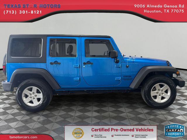 2015 Jeep Wrangler Unlimited Sport | Houston, TX | Texas Star Motors