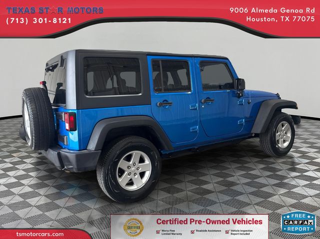 2015 Jeep Wrangler Unlimited Sport | Houston, TX | Texas Star Motors