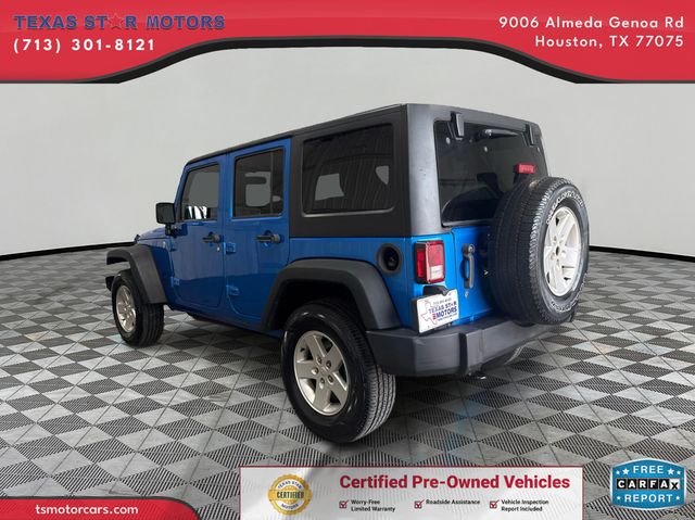 2015 Jeep Wrangler Unlimited Sport 2015 Jeep Wrangler Unlimited Sport