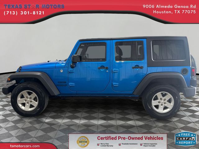 2015 Jeep Wrangler Unlimited Sport | Houston, TX | Texas Star Motors