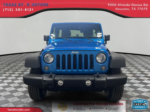 2015 Jeep Wrangler Unlimited Sport 2015 Jeep Wrangler Unlimited Sport