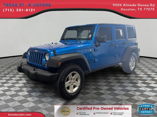 2015 Jeep Wrangler Unlimited Sport | Houston, TX | Texas Star Motors