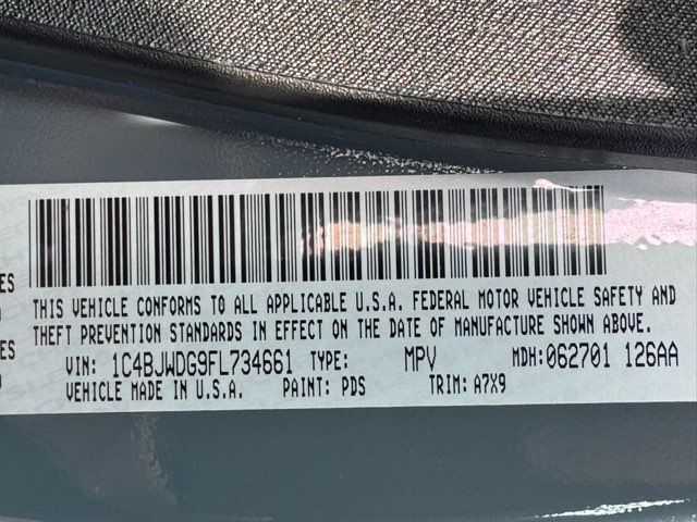 2015 Jeep Wrangler Unlimited Sport