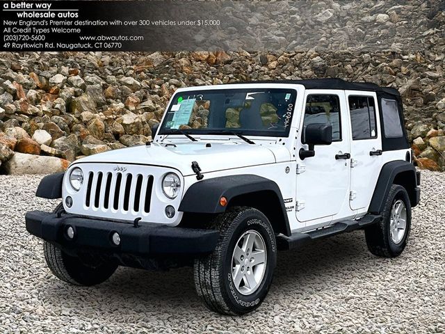 2015 Jeep Wrangler Unlimited Sport | Naugatuck, Connecticut | A Better Way Wholesale Autos-CT