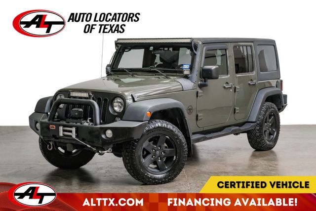2015 Jeep Wrangler Unlimited Sport | Plano, TX | Auto Locators of Texas