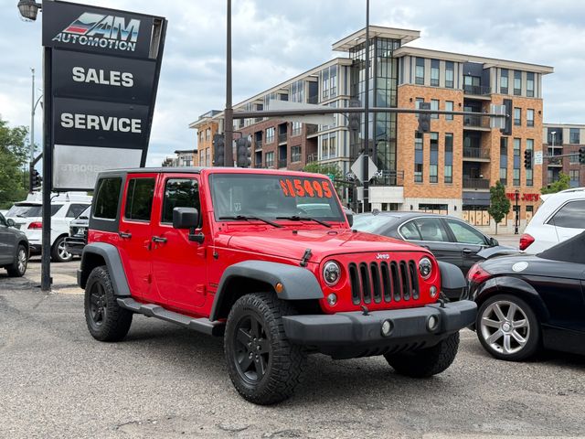 2015 Jeep Wrangler Unlimited Sport 6-Spd Manual-