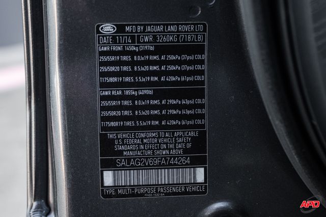 2015 Land Rover LR4 HSE 2015 Land Rover LR4 HSE