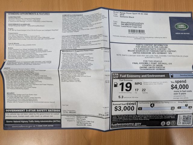 2015 Land Rover Range Rover Sport HSE | Lake Forest IL | Executive Motor Carz 2015 Land Rover Range Rover Sport HSE | Lake Forest IL | Executive Motor Carz