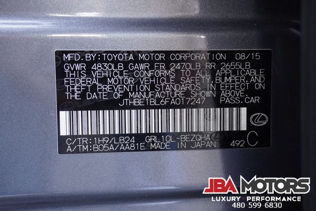 2015 Lexus GS 350 F Sport Package GS350 | MESA, AZ | JBA MOTORS 2015 Lexus GS 350 F Sport Package GS350 | MESA, AZ | JBA MOTORS