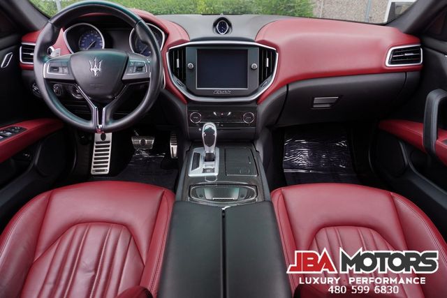 2015 Maserati Ghibli Sedan Silver over Red Carbon Fiber 22 Inch Wheels | MESA, AZ | JBA MOTORS 2015 Maserati Ghibli Sedan Silver over Red Carbon Fiber 22 Inch Wheels | MESA, AZ | JBA MOTORS