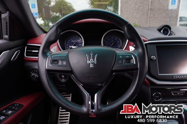 2015 Maserati Ghibli Sedan Silver over Red Carbon Fiber 22 Inch Wheels | MESA, AZ | JBA MOTORS 2015 Maserati Ghibli Sedan Silver over Red Carbon Fiber 22 Inch Wheels | MESA, AZ | JBA MOTORS