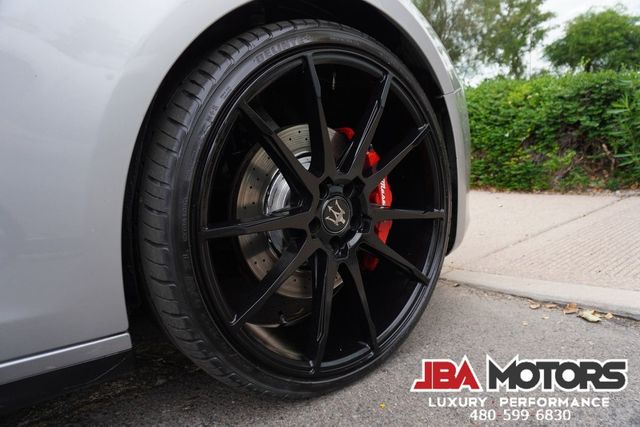 2015 Maserati Ghibli Sedan Silver over Red Carbon Fiber 22 Inch Wheels | MESA, AZ | JBA MOTORS 2015 Maserati Ghibli Sedan Silver over Red Carbon Fiber 22 Inch Wheels | MESA, AZ | JBA MOTORS