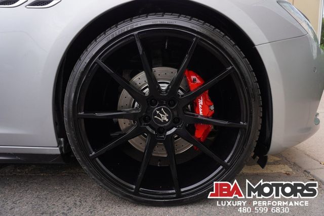 2015 Maserati Ghibli Sedan Silver over Red Carbon Fiber 22 Inch Wheels | MESA, AZ | JBA MOTORS 2015 Maserati Ghibli Sedan Silver over Red Carbon Fiber 22 Inch Wheels | MESA, AZ | JBA MOTORS