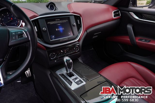 2015 Maserati Ghibli Sedan Silver over Red Carbon Fiber 22 Inch Wheels | MESA, AZ | JBA MOTORS 2015 Maserati Ghibli Sedan Silver over Red Carbon Fiber 22 Inch Wheels | MESA, AZ | JBA MOTORS