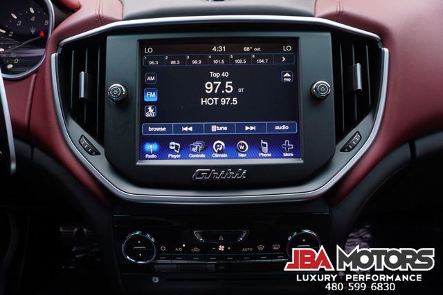 2015 Maserati Ghibli Sedan Silver over Red Carbon Fiber 22 Inch Wheels | MESA, AZ | JBA MOTORS 2015 Maserati Ghibli Sedan Silver over Red Carbon Fiber 22 Inch Wheels | MESA, AZ | JBA MOTORS