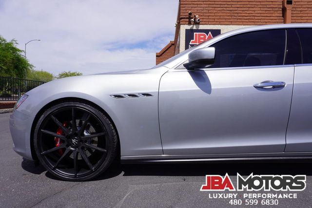 2015 Maserati Ghibli Sedan Silver over Red Carbon Fiber 22 Inch Wheels | MESA, AZ | JBA MOTORS 2015 Maserati Ghibli Sedan Silver over Red Carbon Fiber 22 Inch Wheels | MESA, AZ | JBA MOTORS