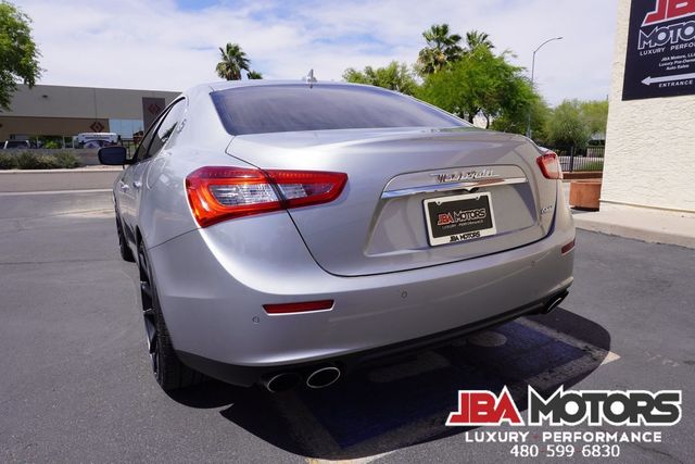 2015 Maserati Ghibli Sedan Silver over Red Carbon Fiber 22 Inch Wheels | MESA, AZ | JBA MOTORS 2015 Maserati Ghibli Sedan Silver over Red Carbon Fiber 22 Inch Wheels | MESA, AZ | JBA MOTORS
