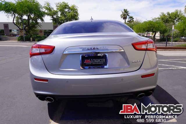 2015 Maserati Ghibli Sedan Silver over Red Carbon Fiber 22 Inch Wheels | MESA, AZ | JBA MOTORS 2015 Maserati Ghibli Sedan Silver over Red Carbon Fiber 22 Inch Wheels | MESA, AZ | JBA MOTORS