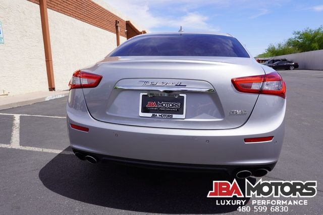 2015 Maserati Ghibli Sedan Silver over Red Carbon Fiber 22 Inch Wheels | MESA, AZ | JBA MOTORS 2015 Maserati Ghibli Sedan Silver over Red Carbon Fiber 22 Inch Wheels | MESA, AZ | JBA MOTORS