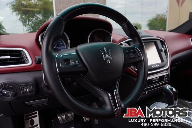 2015 Maserati Ghibli Sedan Silver over Red Carbon Fiber 22 Inch Wheels | MESA, AZ | JBA MOTORS 2015 Maserati Ghibli Sedan Silver over Red Carbon Fiber 22 Inch Wheels | MESA, AZ | JBA MOTORS