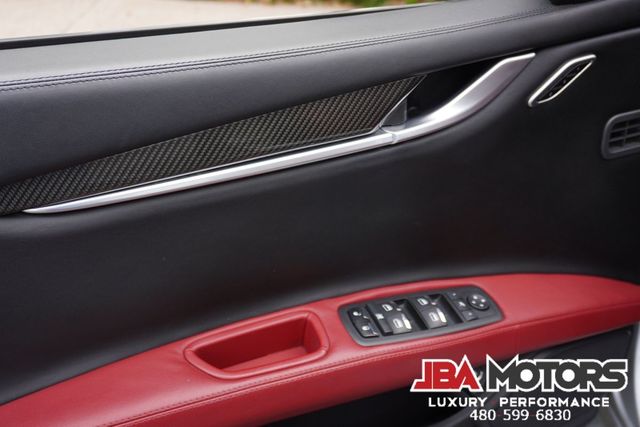 2015 Maserati Ghibli Sedan Silver over Red Carbon Fiber 22 Inch Wheels | MESA, AZ | JBA MOTORS 2015 Maserati Ghibli Sedan Silver over Red Carbon Fiber 22 Inch Wheels | MESA, AZ | JBA MOTORS