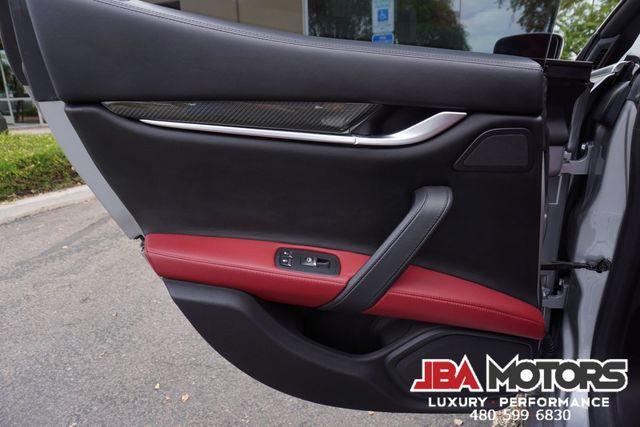 2015 Maserati Ghibli Sedan Silver over Red Carbon Fiber 22 Inch Wheels | MESA, AZ | JBA MOTORS 2015 Maserati Ghibli Sedan Silver over Red Carbon Fiber 22 Inch Wheels | MESA, AZ | JBA MOTORS