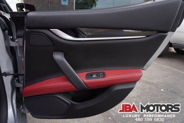2015 Maserati Ghibli Sedan Silver over Red Carbon Fiber 22 Inch Wheels | MESA, AZ | JBA MOTORS 2015 Maserati Ghibli Sedan Silver over Red Carbon Fiber 22 Inch Wheels | MESA, AZ | JBA MOTORS