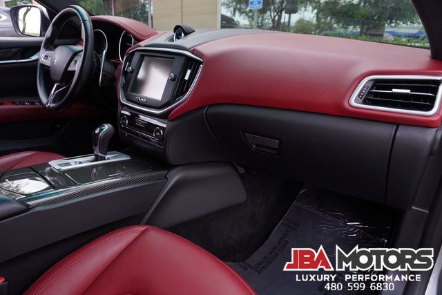 2015 Maserati Ghibli Sedan Silver over Red Carbon Fiber 22 Inch Wheels | MESA, AZ | JBA MOTORS 2015 Maserati Ghibli Sedan Silver over Red Carbon Fiber 22 Inch Wheels | MESA, AZ | JBA MOTORS