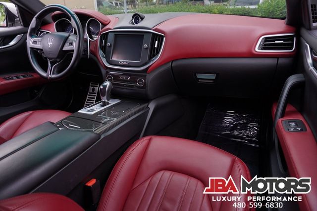 2015 Maserati Ghibli Sedan Silver over Red Carbon Fiber 22 Inch Wheels | MESA, AZ | JBA MOTORS 2015 Maserati Ghibli Sedan Silver over Red Carbon Fiber 22 Inch Wheels | MESA, AZ | JBA MOTORS