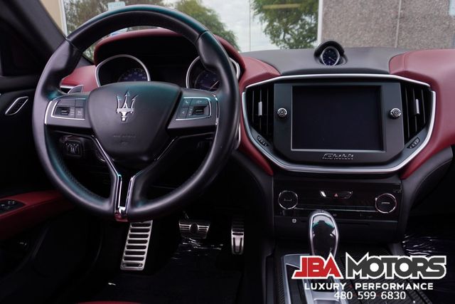 2015 Maserati Ghibli Sedan Silver over Red Carbon Fiber 22 Inch Wheels | MESA, AZ | JBA MOTORS 2015 Maserati Ghibli Sedan Silver over Red Carbon Fiber 22 Inch Wheels | MESA, AZ | JBA MOTORS