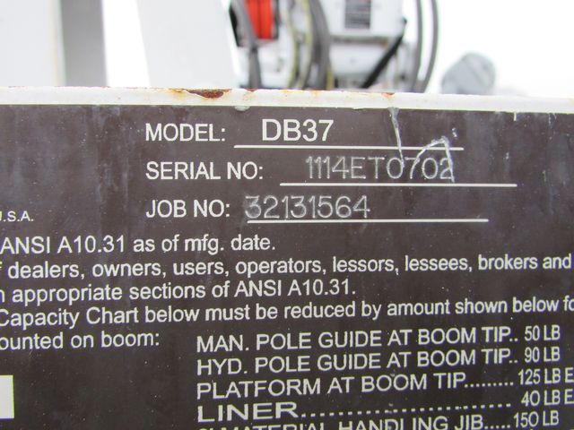 2015 Altec DB 37 Remote Controlled Derrick Digger  | St Cloud MN | NorthStar Truck Sales