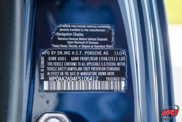 2015 Porsche 911 Carrera 2015 Porsche 911 Carrera