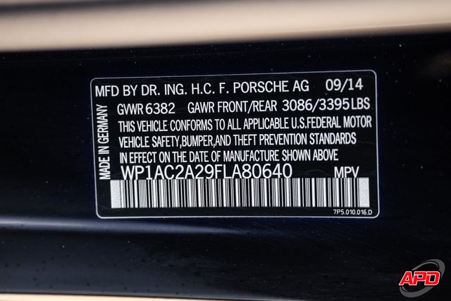 2015 Porsche Cayenne Turbo 2015 Porsche Cayenne Turbo