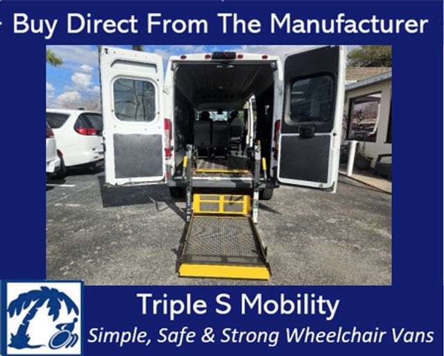 2015 Ram Promaster 2500 159 Wb Wheelchair Van Handicap Ramp Van Lift  | Pinellas Park, Florida | Triple S Mobility, Inc
