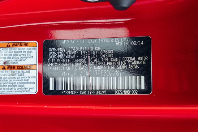 2015 Subaru BRZ Limited | Addison, TX | Apex Auto Sports 2015 Subaru BRZ Limited | Addison, TX | Apex Auto Sports