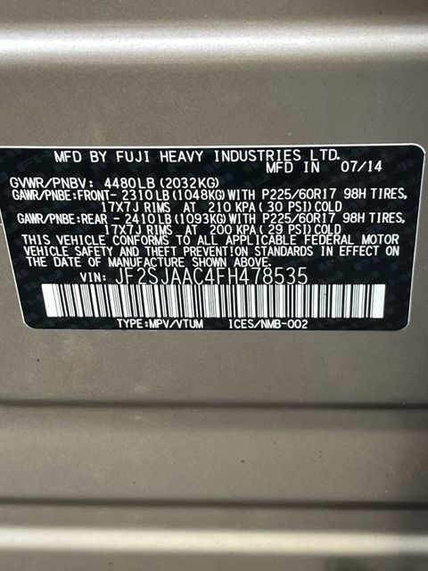 2015 Subaru Forester 2.5i | Annapolis, MD | Annapolis Public Auto Auction