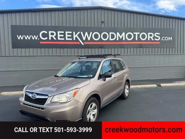 2015 Subaru Forester 2.5i AWD MANUAL Low Miles Financing Roof Rack Nice