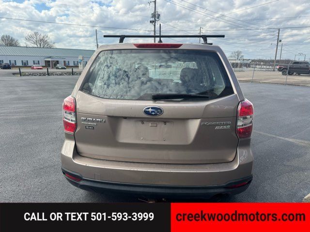 2015 Subaru Forester 2.5i AWD MANUAL Low Miles Financing Roof Rack Nice